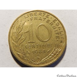 10 centimes Marianne 1983