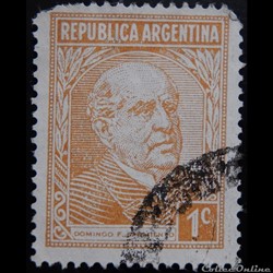 Argentine 00364 Domingo Faustino Sarmiento 1c de 1935