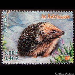 03382 Animaux des bois Le Hérisson 3F - 0.46€