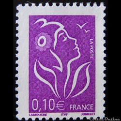 03732 La Marianne de Lamouche violet 0,10€