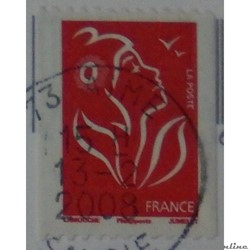 03743 La Marianne de Lamouche rouge sans valeur de 2005