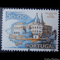 Portugal 01142 palace royal Sintra 50$00 de 1972