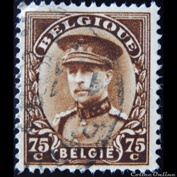 Belgique 00341 roi Albert I 75c de 1932