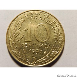 10 centimes Marianne 1997