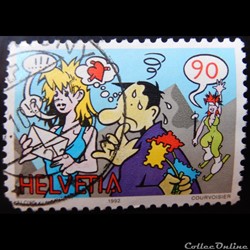 Suisse 01405 Aloys de Yves Robellaz 90cts de 1992