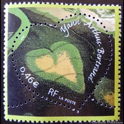 03459 Saint Valentin Le coeur vu par Yann-Arthus Bertrand 0.46€ de 2002