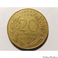 20 centimes Marianne 1977