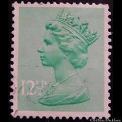 Royaume-Uni 01018 reine Elisabeth II 12 1/2p de 1982
