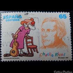 Espagne 03067 Charlie Rivel 65Ptas de 1997