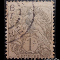 00107 type Blanc 1 cts gris