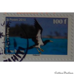 Polynésie française 00926 oiseau Fou Brun 100f de 2010
