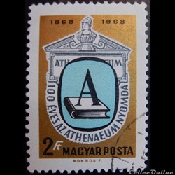 Hongrie 02019 presse Athenaeum 2ft de 1969