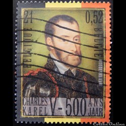 Belgique 02887 Charles V 21F, 0.52€ de 2000