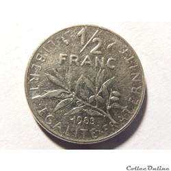 50 centimes Semeuse 1983
