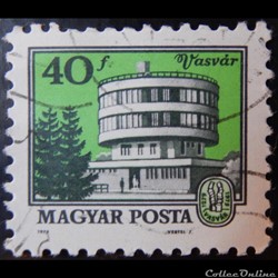 Hongrie 02682 Vasvar 40f de 1979