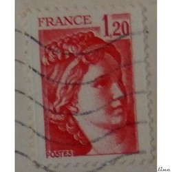 01974 Sabine 1 F20 rouge de 1978