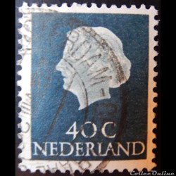 Pays-Bas 00605 reine Juliana 40c de 1953