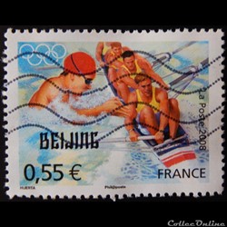 04224 Jeux Olympiques de Pékin 2008 Aviron et natation 0.55€