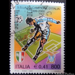 Italie 02434 championnat national des clubs Italien 800 lires, 0.41€ de 2000