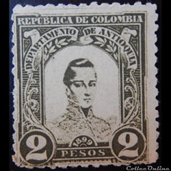 Colombie 00110 général Cordoba 2p de 1899