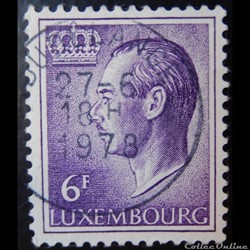 Luxembourg 00667 Grand Duc Jean 6F de 1965