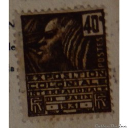 00271 exposition coloniale 40c de 1930