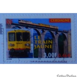 03338 le train jaune de Cerdagne 3F - 0.46€ de 2000