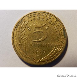5 centimes Marianne 1979