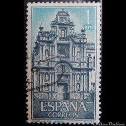 Espagne 01422 monastère 1Pta de 1966