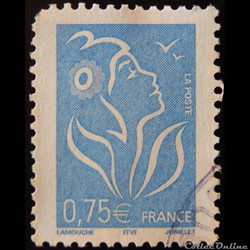 03737 La Marianne de Lamouche bleu ciel 0.75 €