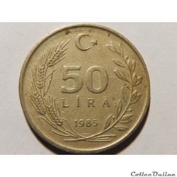50 lira de 1985