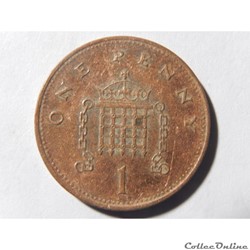 Royaume-Uni, 1 penny de 1996