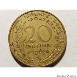 20 centimes Marianne 1969