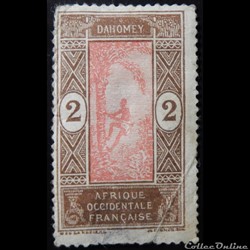 Angola 00044 Man climbing oil palm 2cts de 1913