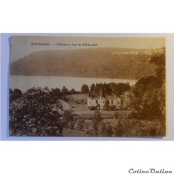 CPA du Jura, le château et le Lac Chalain
