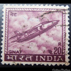 Inde 00226 avion GNAT jet 20P de 1967
