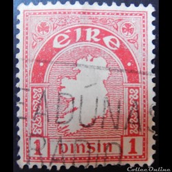 Irlande 00041 carte 1 penny de 1923