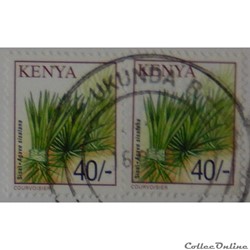 Kenya 00738 culture de sisal 40Sh de 2001