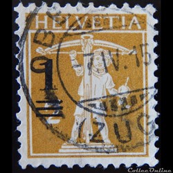 Suisse 00145 fils de William Tell 1cts de 1915