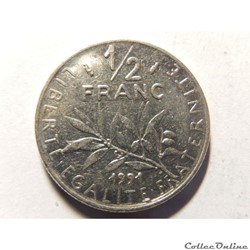 50 centimes Semeuse 1991