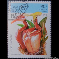 Laos 01191 plante insectivore 90k de 1995