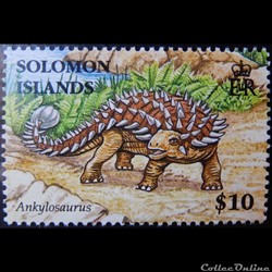Salomon (îles) 01321 Ankylosaurus 10$ de 2006