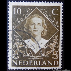 Pays-Bas 00497 reine Juliana 10c de 1948