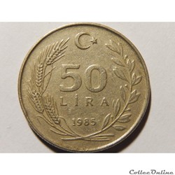 50 lira de 1985