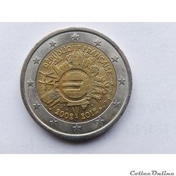France, 10 ans de l'euros 2002-2012