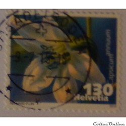Suisse 02300 fleur de poivron 130cts de 2013