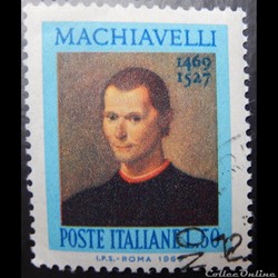 Italie 01036 Niccolo Machiavelli 50 lires de 1969
