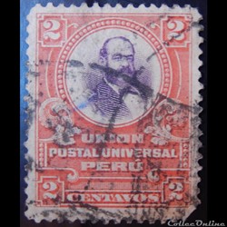 Pérou 00134 amiral Miguel L. Grau 2c de 1907