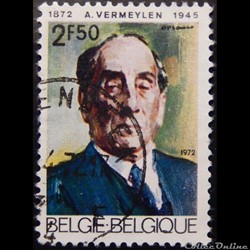 Belgique 01620 Auguste Vermeylen 2F50 de 1972