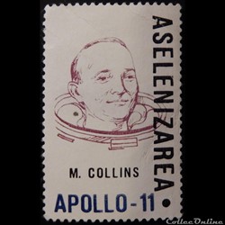 Roumanie BF0072A Apollo-11 de 1969